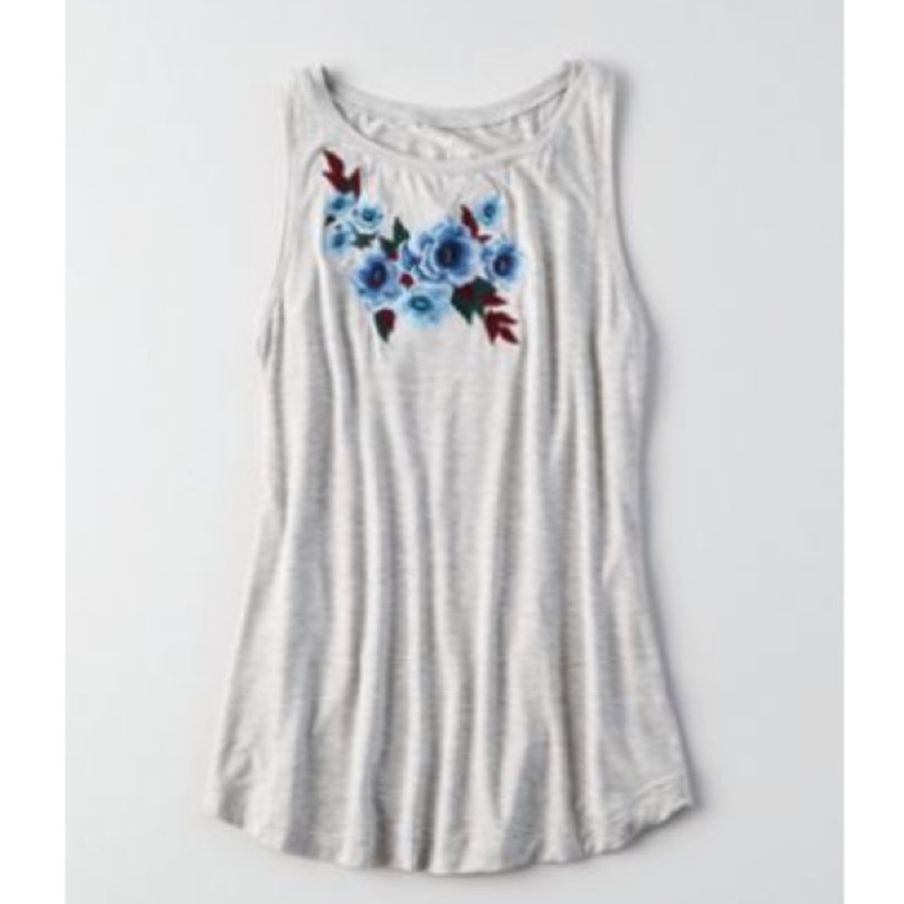 Embroidered Tank